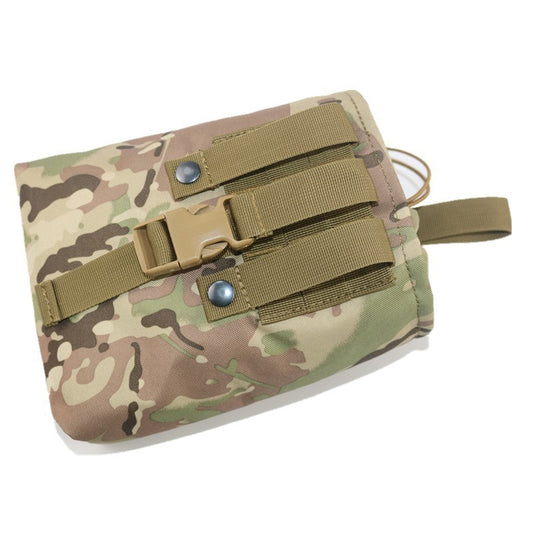 600D Nylon Portable Waist Bag Folding Tactical Dump Drop Pouch for Hunting Hiking Outdoor Sports