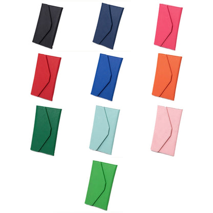 RFID Blocking Card Holder Wallet PU Leather Tri-Fold Travel Passport Bag Document Organizer