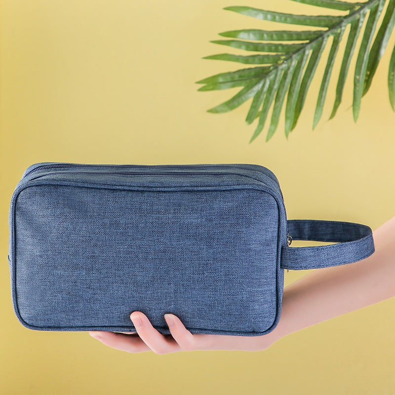 20-35L Men's Toiletry Bag Polyester Travel Face Lotion Organizer Shampoo Storage Bag Handbag