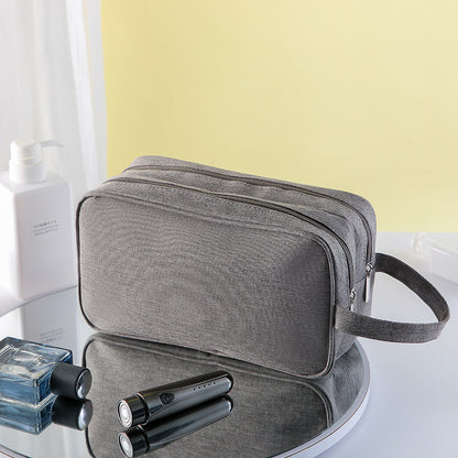 20-35L Men's Toiletry Bag Polyester Travel Face Lotion Organizer Shampoo Storage Bag Handbag