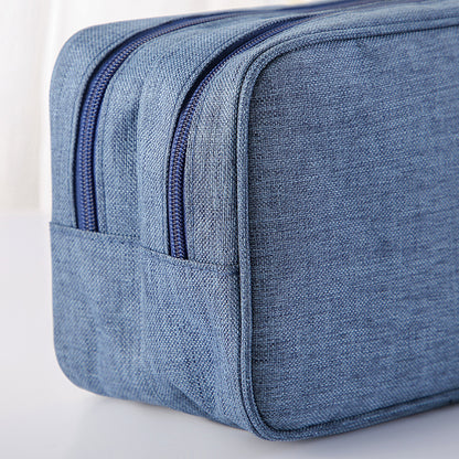 20-35L Men's Toiletry Bag Polyester Travel Face Lotion Organizer Shampoo Storage Bag Handbag