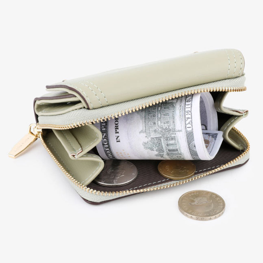 TAILIAN T6107-003 Multiple Card Slots Wallet for Women, PU Leather Cash Money Storage Pouch Carrying Bag