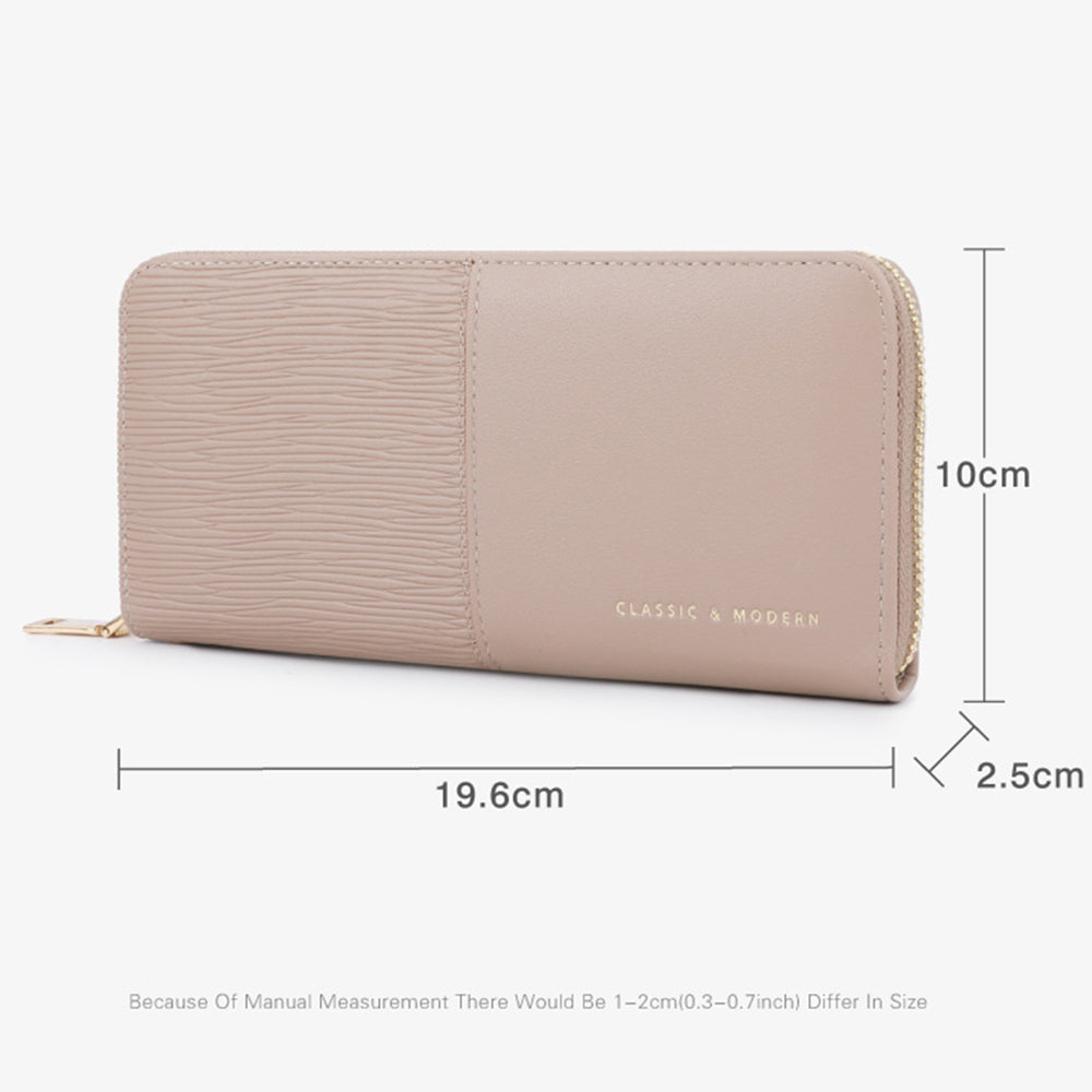 TAILIAN T9612-088 Women's Wallet PU Leather Card Storage Holder Cell Phone Pouch Clutch Bag