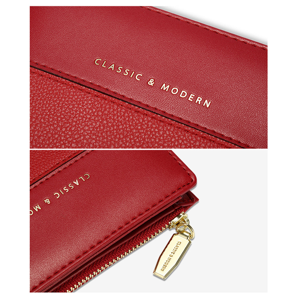 TAILIAN T2602-089 Girl's Wallet PU Leather Travel Card Storage Holder Coin Pouch Bag Billfold for Women