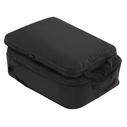 2Pcs Business Trip Clothes Sort Out Travel Luggage Organizer Cube Bag Expandable Storage Packing Pouch, Size M