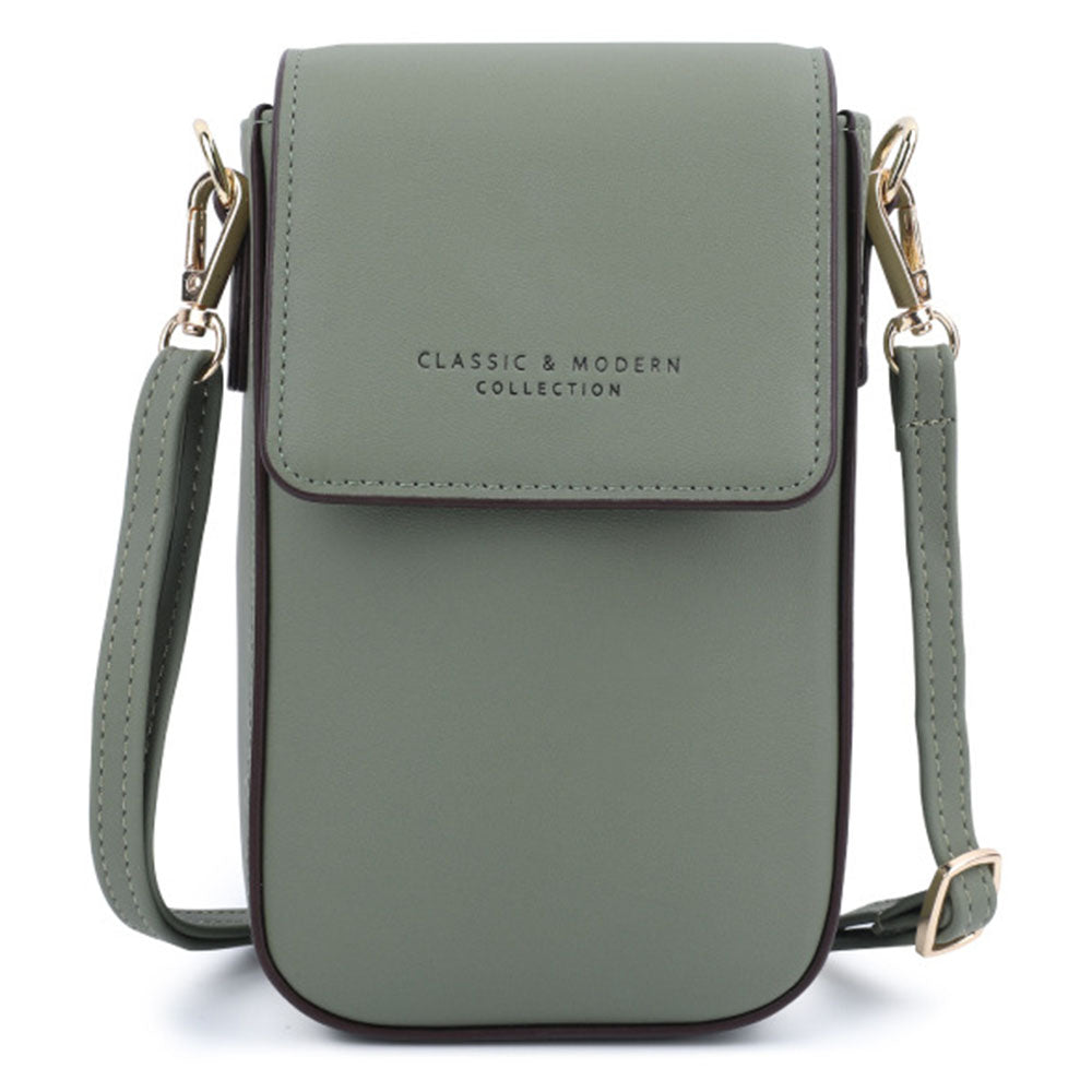 TAILIAN TC314-001 Multiple Card Slots Phone Bag Women PU Leather Crossbody Shoulder Bag