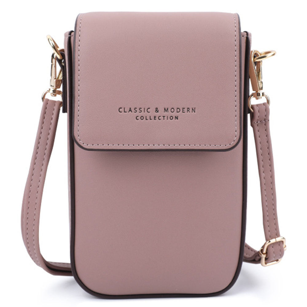 TAILIAN TC314-001 Multiple Card Slots Phone Bag Women PU Leather Crossbody Shoulder Bag