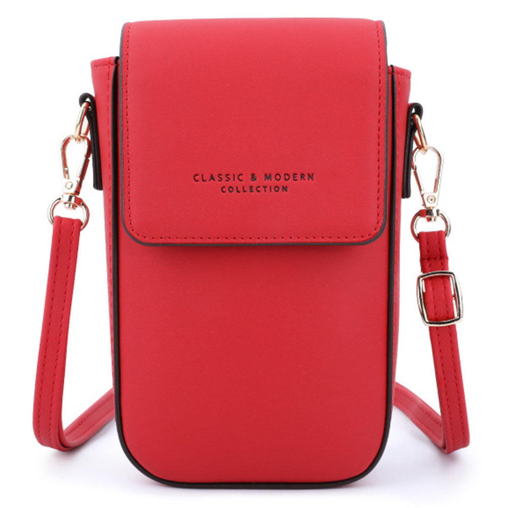 TAILIAN TC314-001 Multiple Card Slots Phone Bag Women PU Leather Crossbody Shoulder Bag