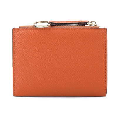 TAILIAN T2602-242 Bi-fold Short Wallet Women PU Leather Slim Coin Purse with Keychain