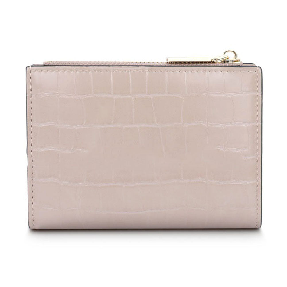 TAILIAN T2602-279 Crocodile Texture PU Leather Women Bi-fold Short Wallet Cards Cash Holder Bag