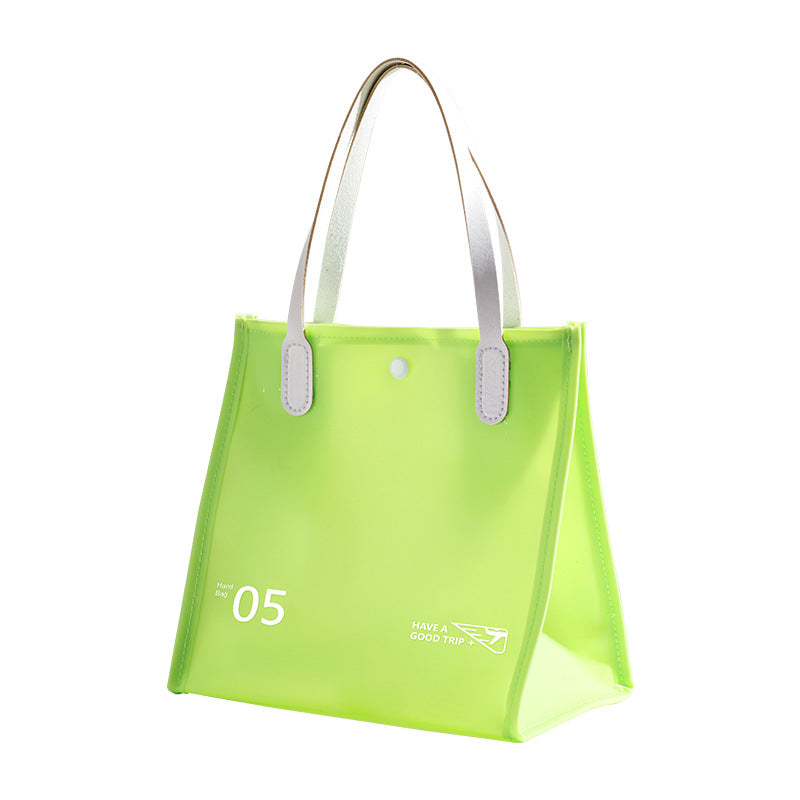 RH2313 Waterproof PVC Travel Cosmetic Toiletries Organizer Bag Pouch Makeup Storage Handbag