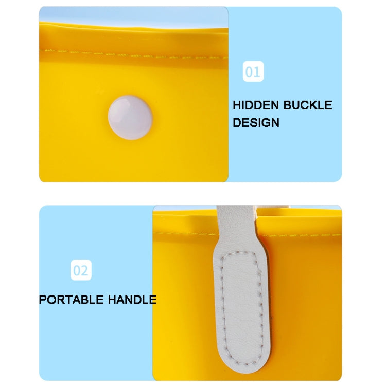 RH2313 Waterproof PVC Travel Cosmetic Toiletries Organizer Bag Pouch Makeup Storage Handbag
