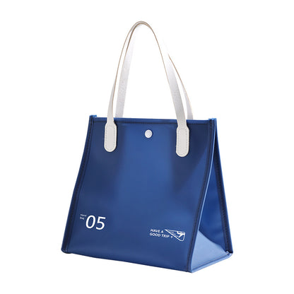 RH2313 Waterproof PVC Travel Cosmetic Toiletries Organizer Bag Pouch Makeup Storage Handbag