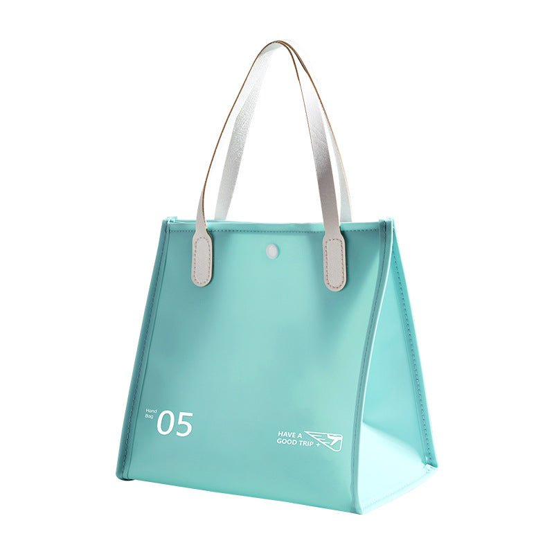 RH2313 Waterproof PVC Travel Cosmetic Toiletries Organizer Bag Pouch Makeup Storage Handbag