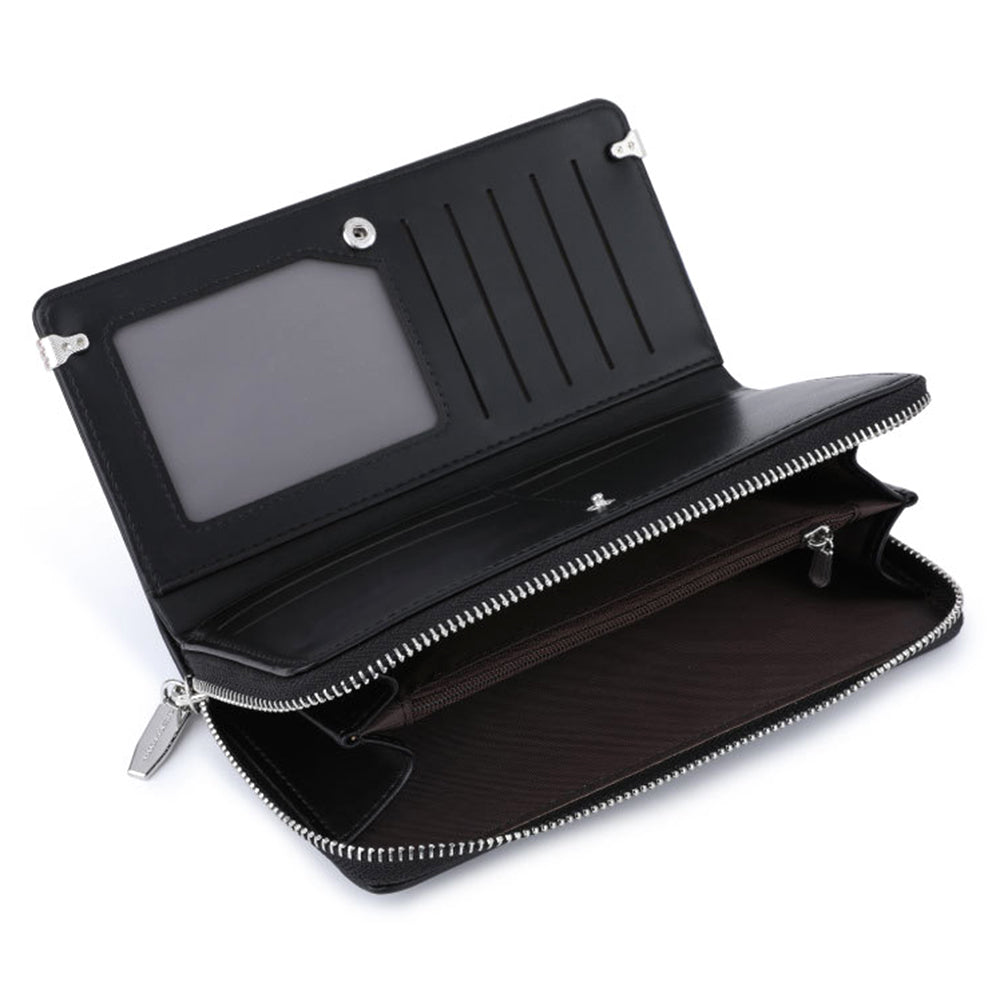 TAILIAN T2808-002 Women's PU Leather Long Wallet Multiple Card Slots Storage Pouch Clutch Bag Billfold for Women