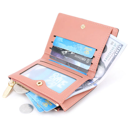 TAILIAN T2602-303 Women's PU Leather Wallet Card Storage Holder Coin Bag Girls Travel Daily Use Clutch Bag