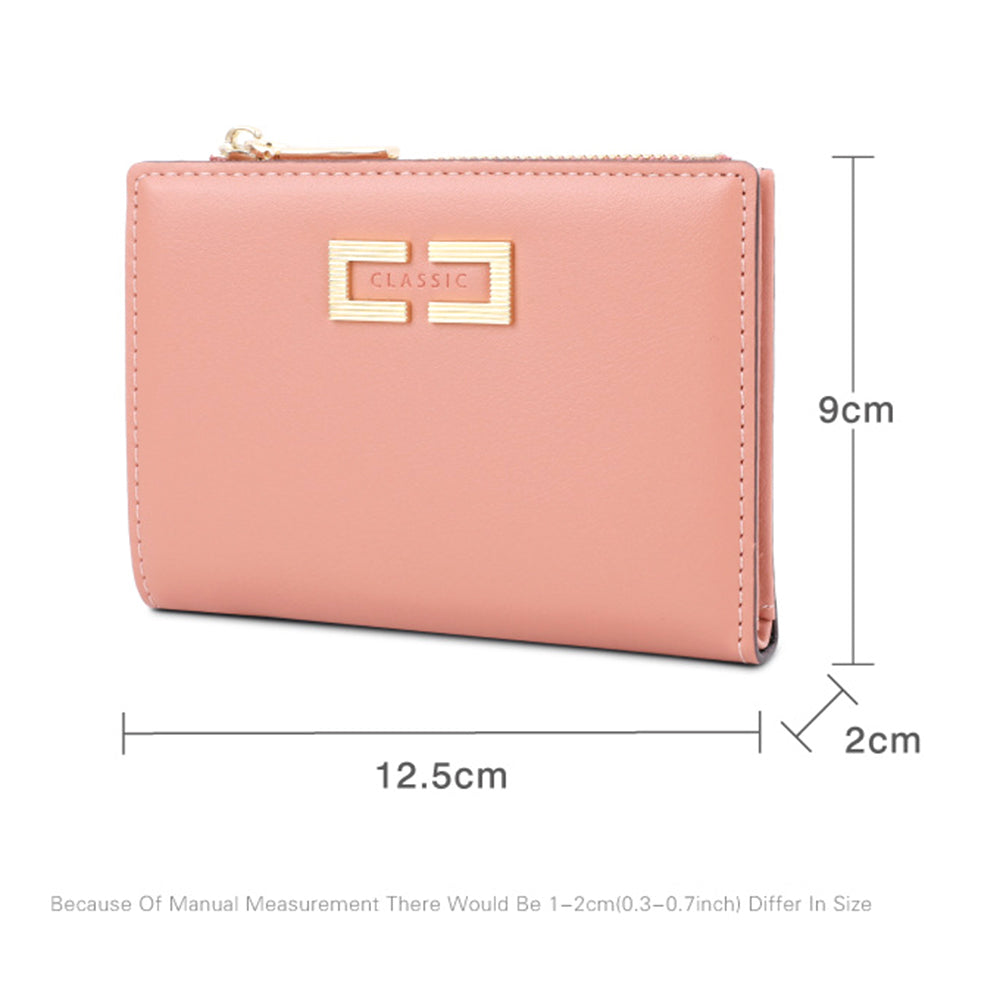 TAILIAN T2602-303 Women's PU Leather Wallet Card Storage Holder Coin Bag Girls Travel Daily Use Clutch Bag
