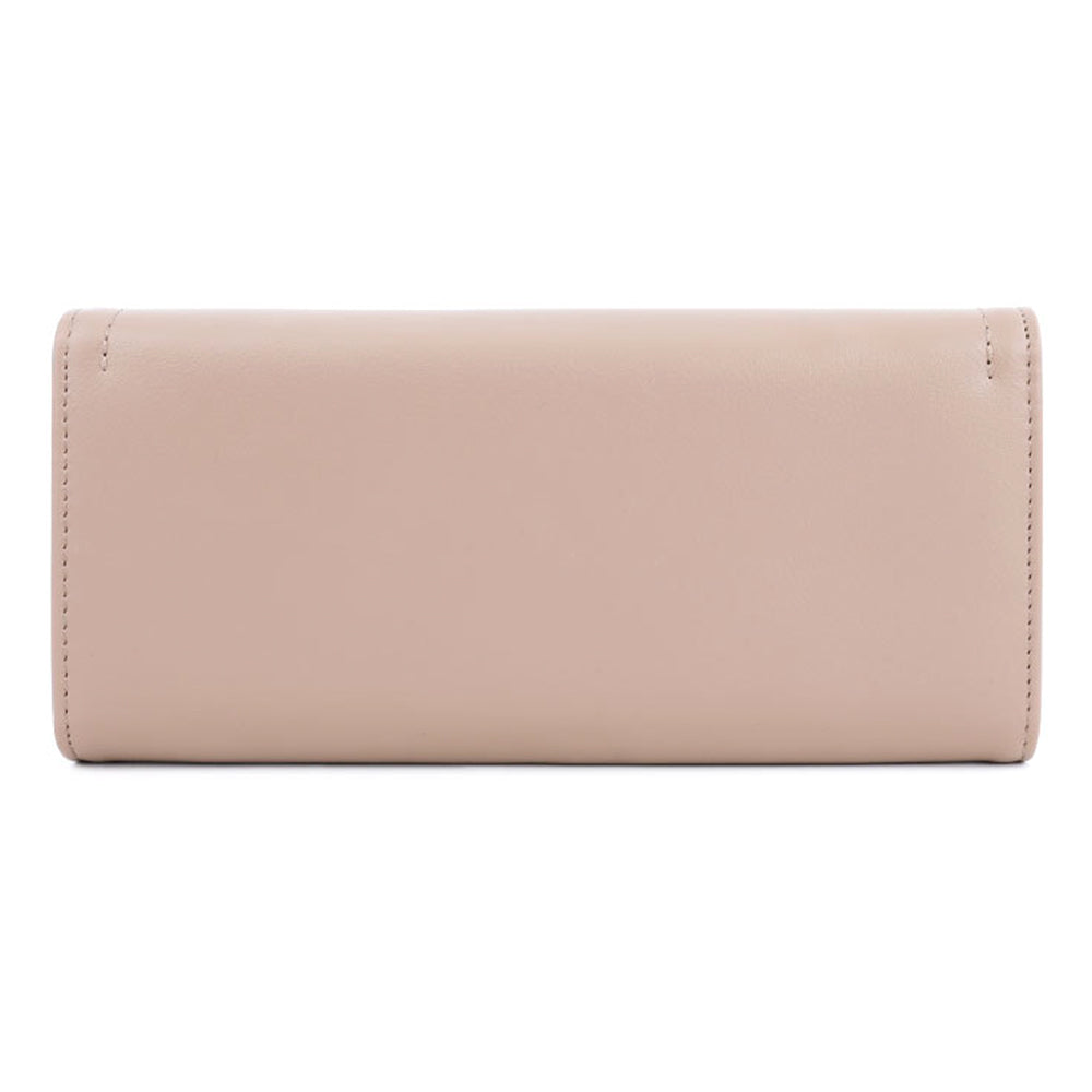 TAILIAN T5601-086 Women's PU Leather Long Wallet Tri-fold Design Multiple Card Slots Cash Storage Pouch Billfold