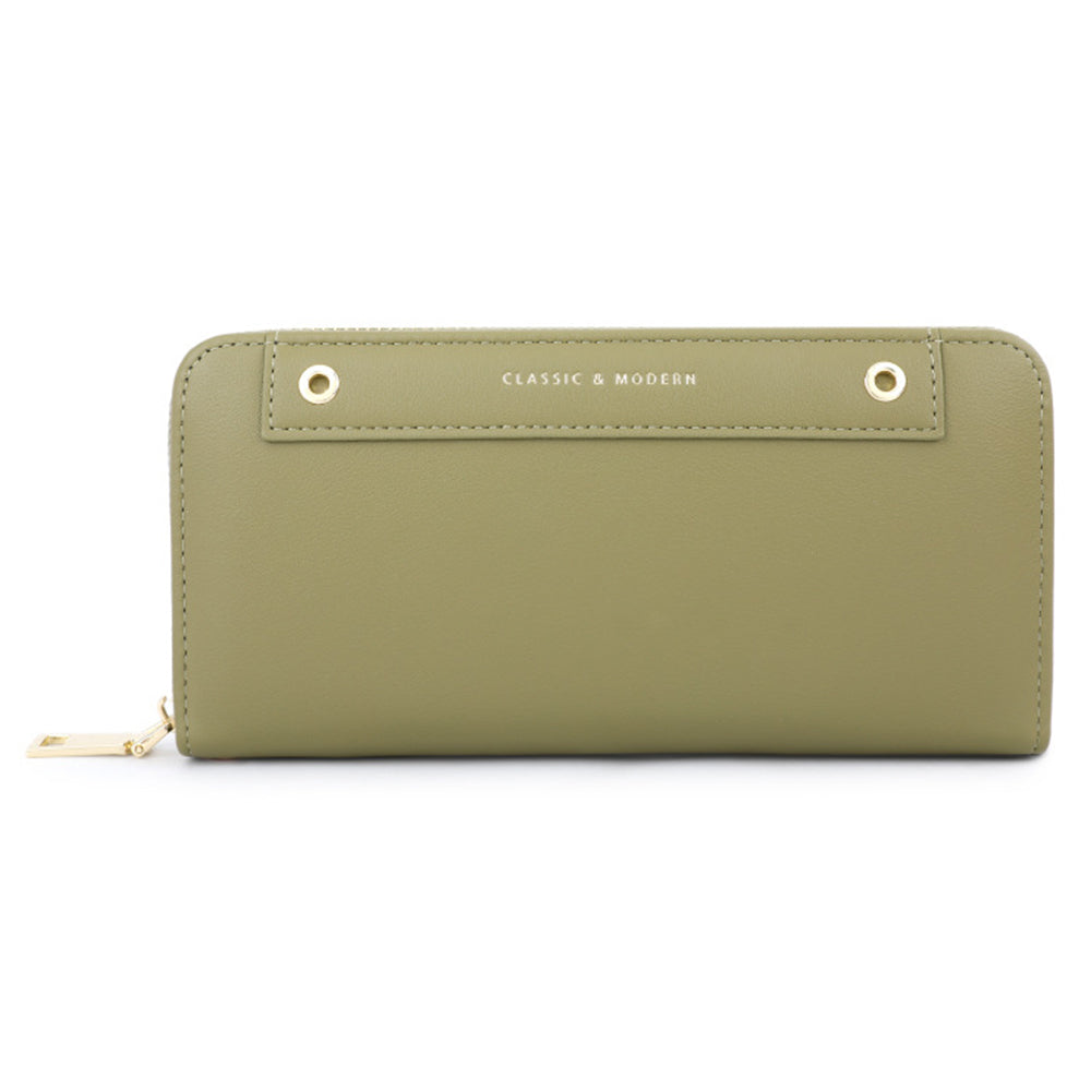 TAILIAN T9612-113 Long Wallet Women's PU Leather Card Storage Holder Coin Carrying Bag for Teen Girls