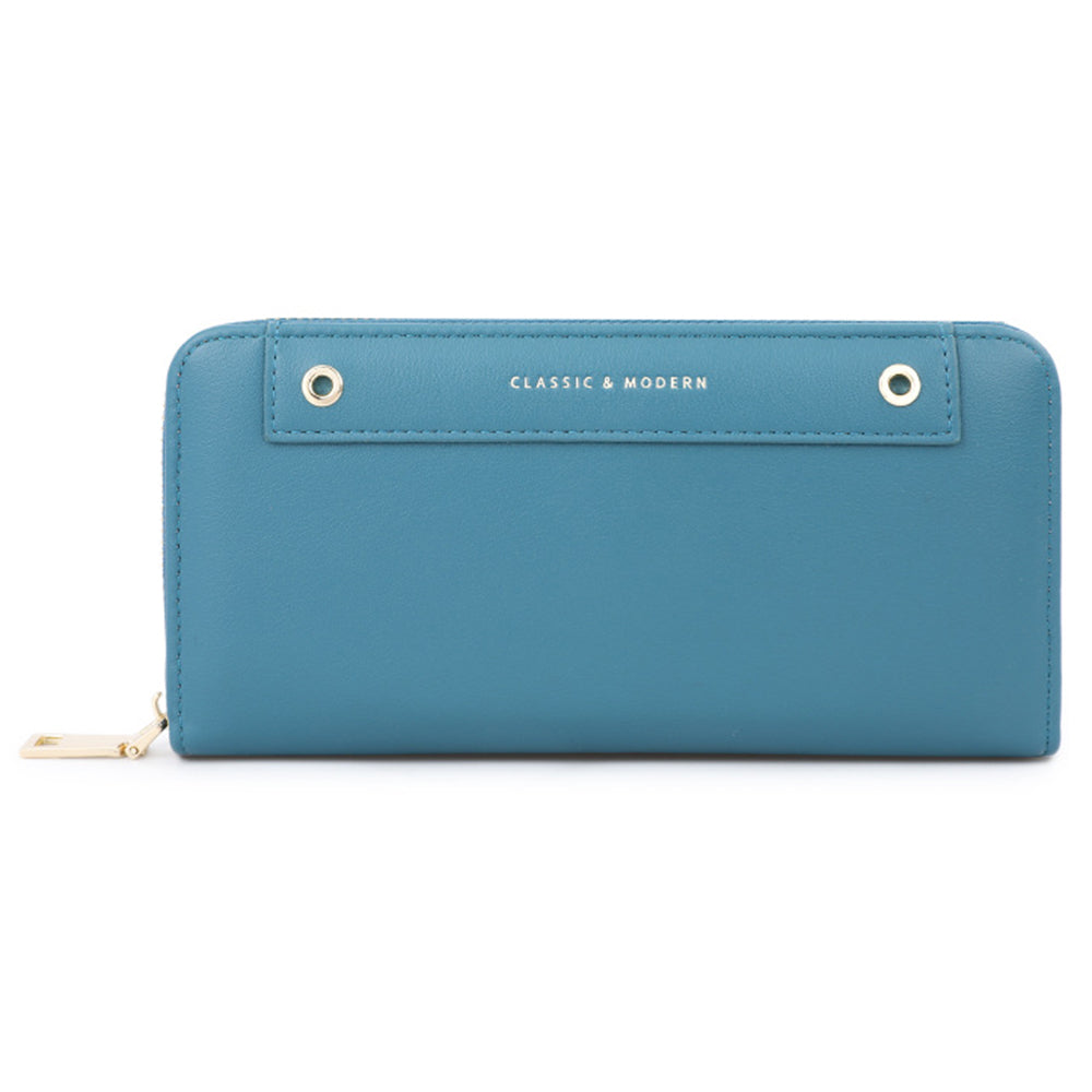 TAILIAN T9612-113 Long Wallet Women's PU Leather Card Storage Holder Coin Carrying Bag for Teen Girls