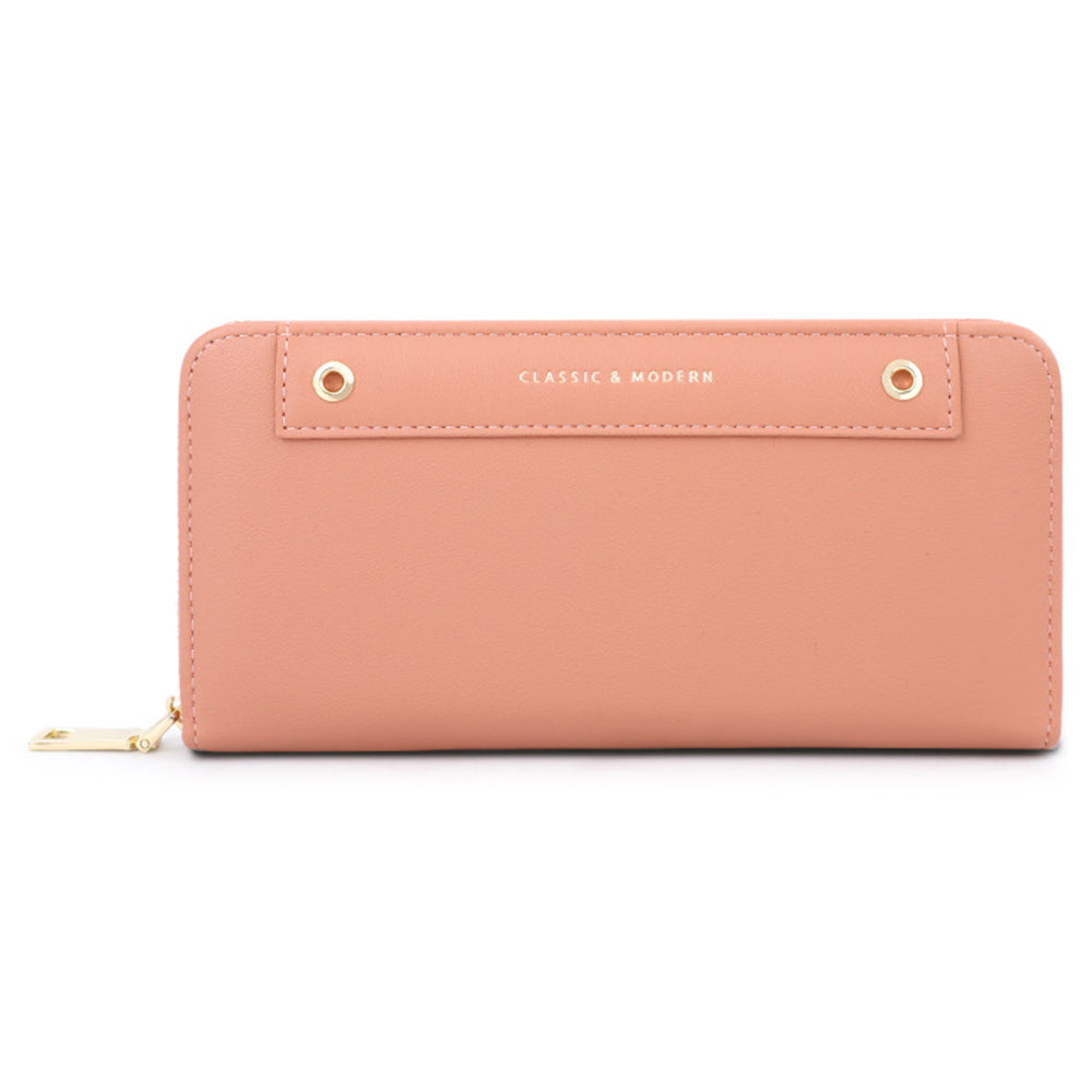TAILIAN T9612-113 Long Wallet Women's PU Leather Card Storage Holder Coin Carrying Bag for Teen Girls