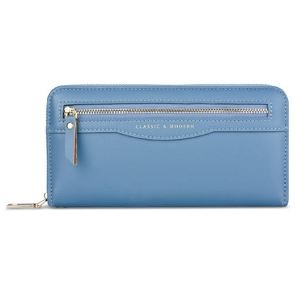 TAILIAN T9612-014 PU Leather Long Wallet Women Cellphone Holder Zipper Clutch Bag