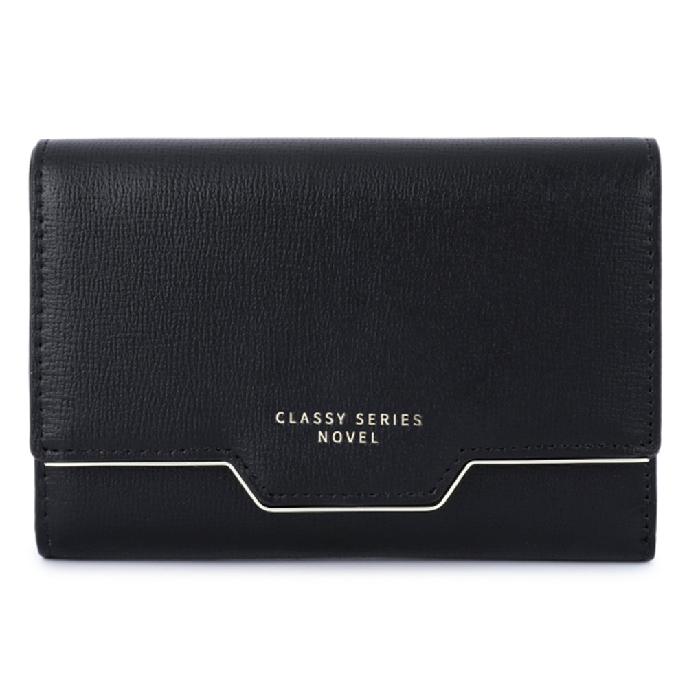 TAILIAN T6224-004 Multiple Card Slots Wallet Tri-fold Design PU Leather Billfold Coin Cash Storage Bag