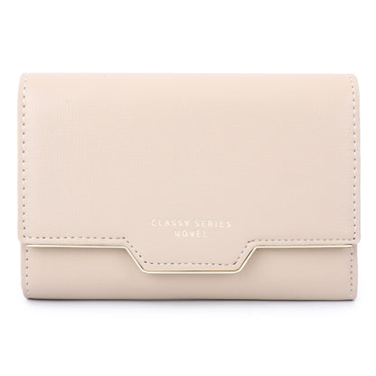 TAILIAN T6224-004 Multiple Card Slots Wallet Tri-fold Design PU Leather Billfold Coin Cash Storage Bag