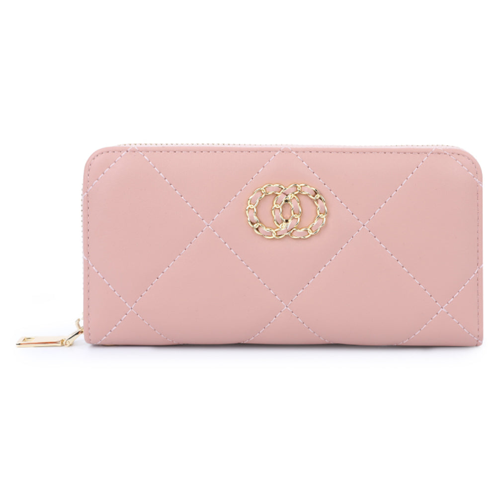 TAILIAN T9612-062 Stylish Women Long Wallet Zipper PU Leather Large Capacity Purse