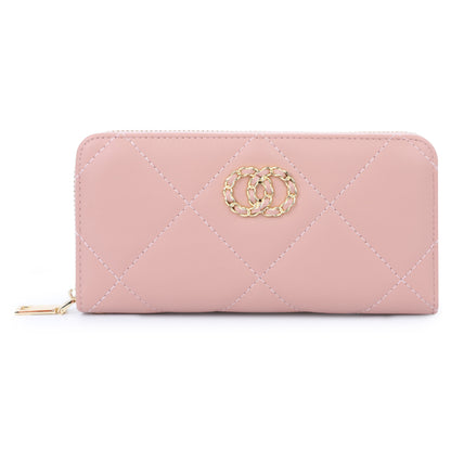 TAILIAN T9612-062 Stylish Women Long Wallet Zipper PU Leather Large Capacity Purse