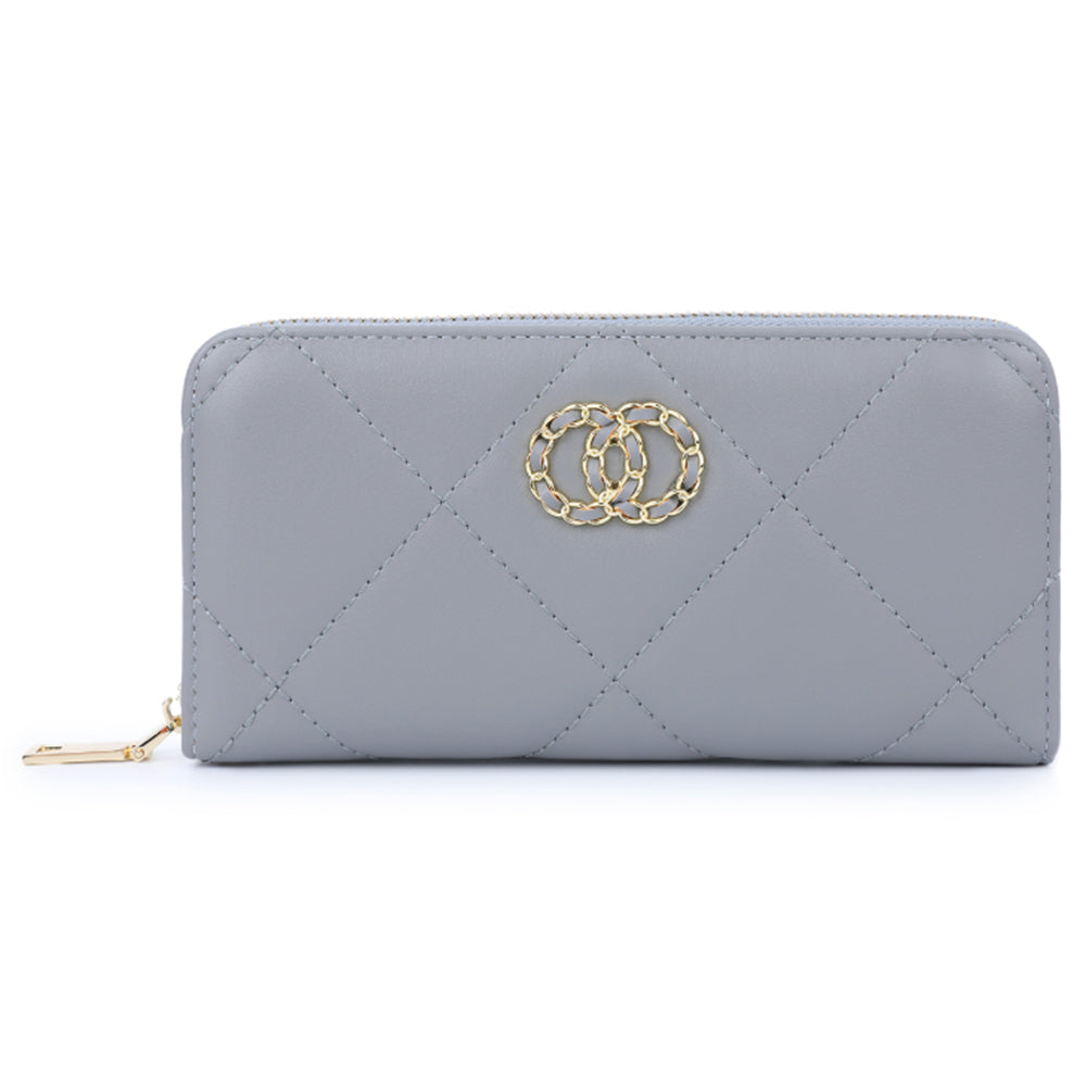 TAILIAN T9612-062 Stylish Women Long Wallet Zipper PU Leather Large Capacity Purse