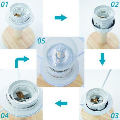 TA-016 Touch Control Table Lamp Pleated Shade Night Lamp 1600mAh Bedside Desk Lamp for Bedroom Living Room