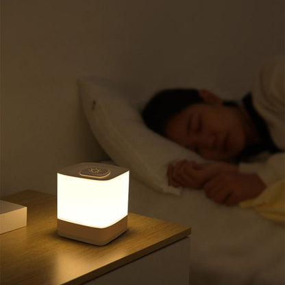 2000mAh Rechargeable Home Night Light Three Color Stepless Dimming Touch Control Bedside Lamp