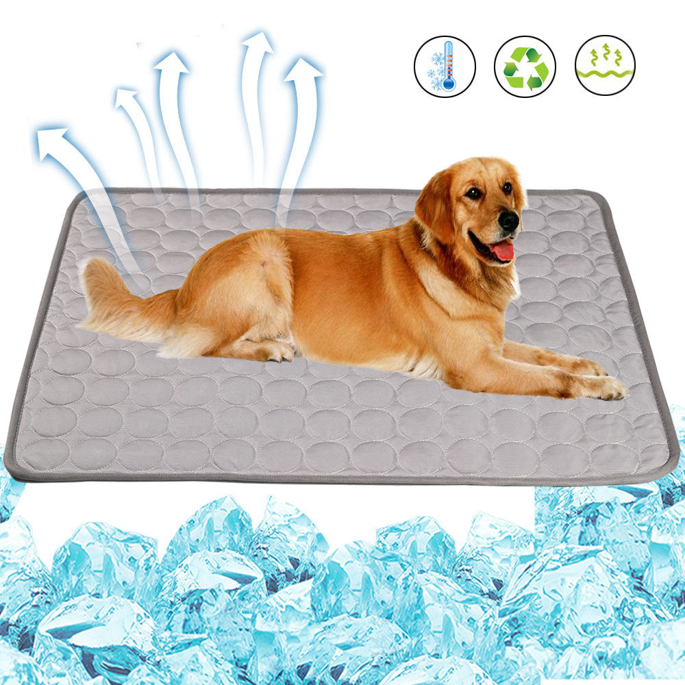 TG-PB0103 Breathable Bed Blanket Summer Pet Cooling Mat Sleeping Ice Pad, Size XL