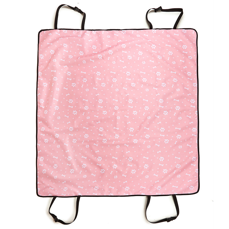 TG-PCU010 Car Hammock Pet Car Seat Cover Rear Back Seat Dog Safety Cushion Pad