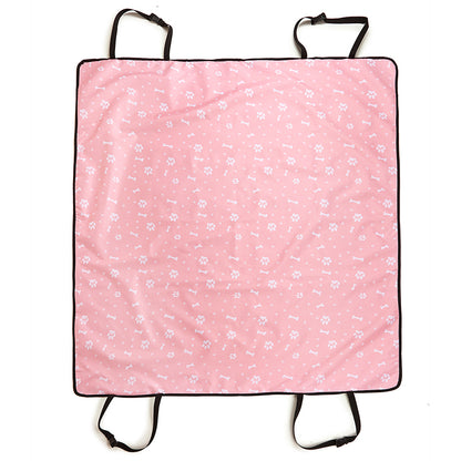 TG-PCU010 Car Hammock Pet Car Seat Cover Rear Back Seat Dog Safety Cushion Pad