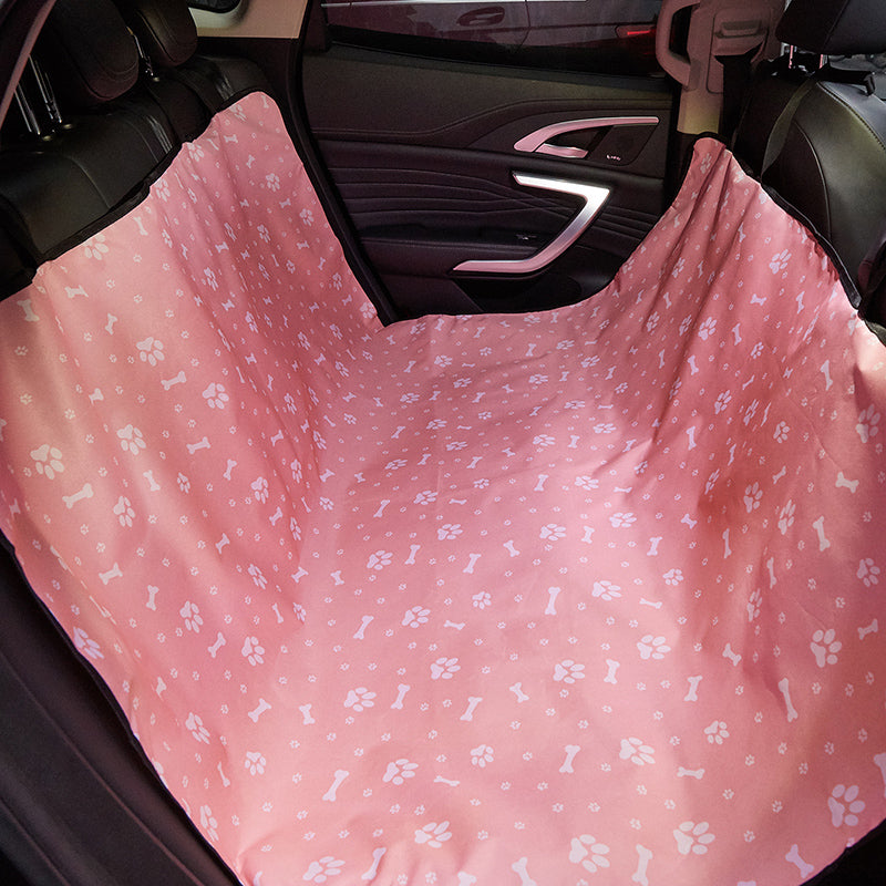 TG-PCU010 Car Hammock Pet Car Seat Cover Rear Back Seat Dog Safety Cushion Pad