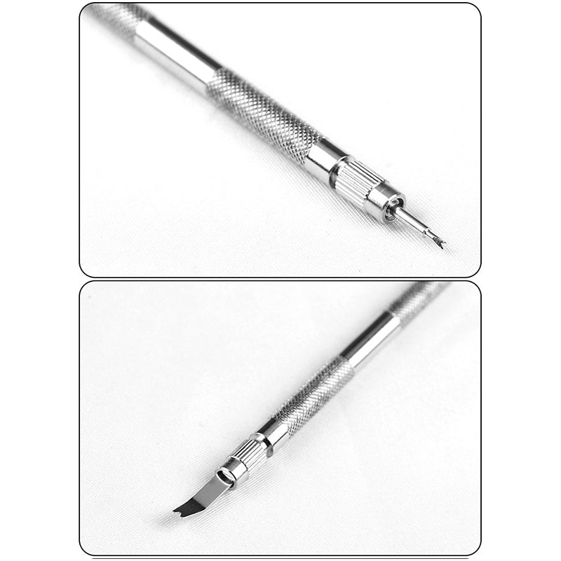 Spring Bar Tool Watch Band Tool Set Watch Wrist Bands Strap Removal Repair Fix Kit with Extra Tips, Pins