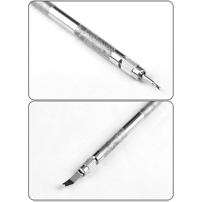 Spring Bar Tool Watch Band Tool Set Watch Wrist Bands Strap Removal Repair Fix Kit with Extra Tips, Pins