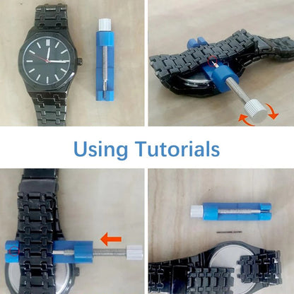Metal Watch Band Bracelet Link Pin Remover Watch Strap Adjuster Repair Tool