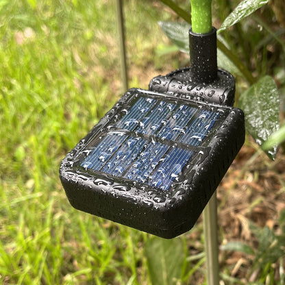 2Pcs Solar Powered Garden Lawn Lamp IP65 Waterproof Outdoor Gardening Light for Home Decoration
