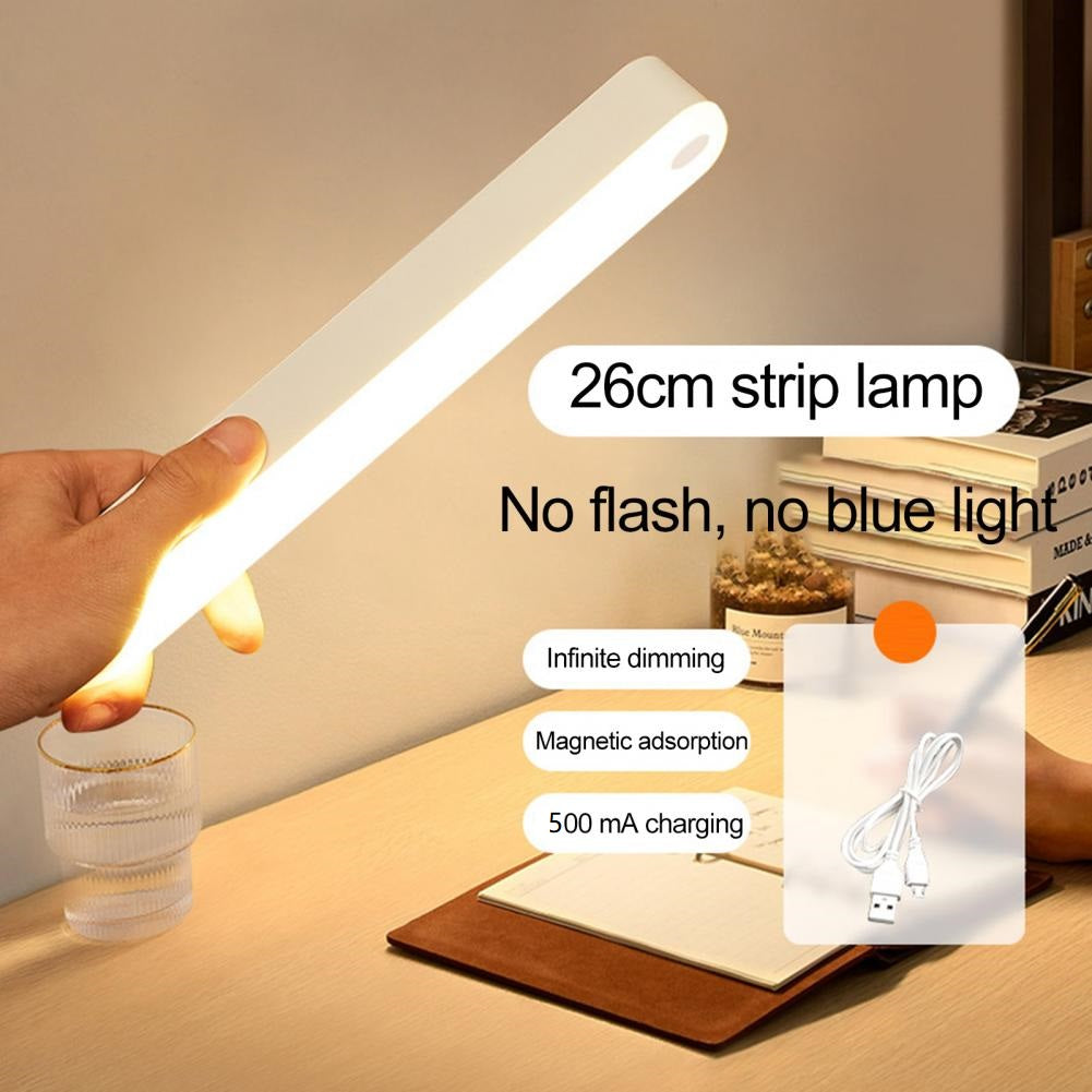 TA-053 26cm Rechargeable Motion Sensor LED Night Light Home Cabinet Magnetic Light Bar