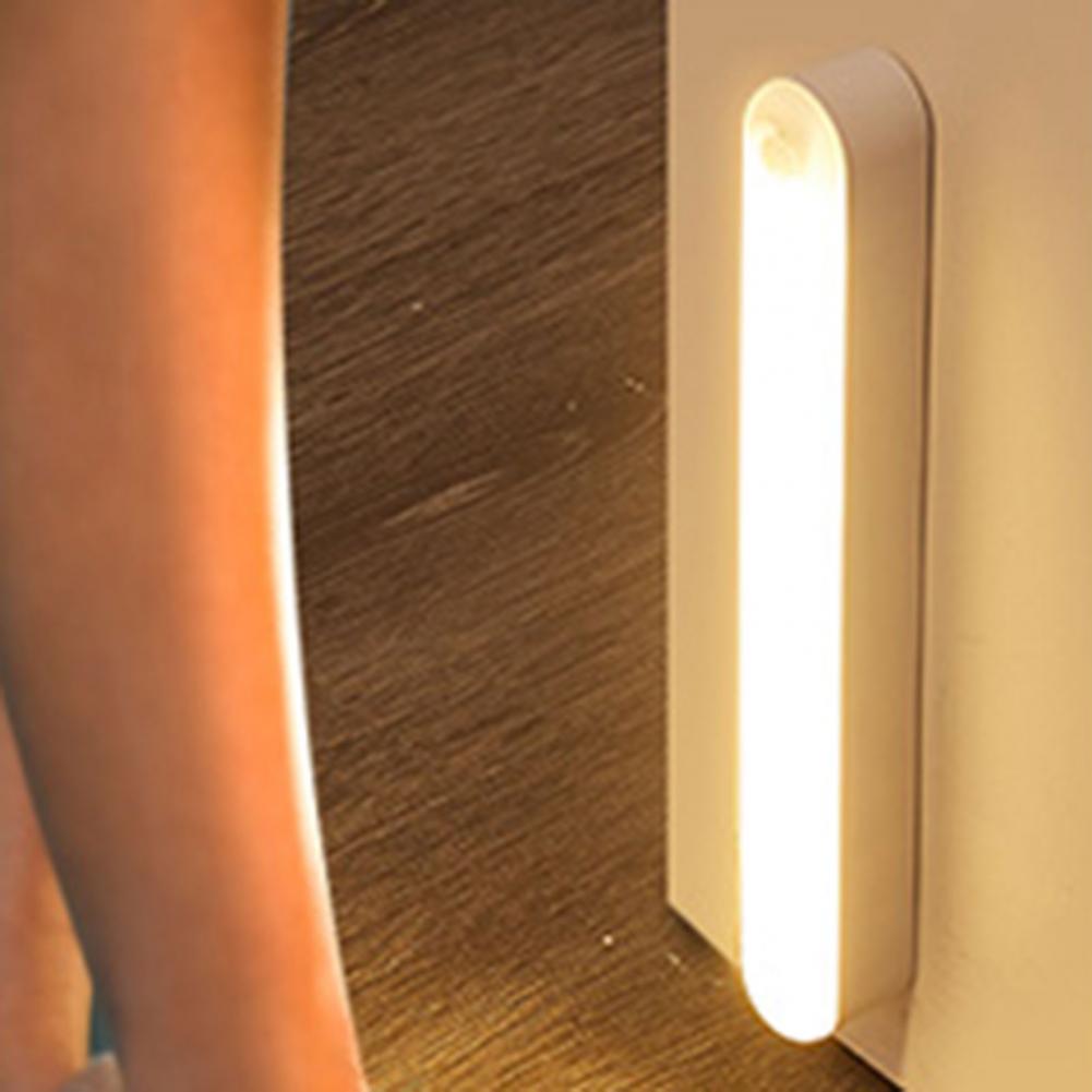 TA-053 26cm Rechargeable Motion Sensor LED Night Light Home Cabinet Magnetic Light Bar