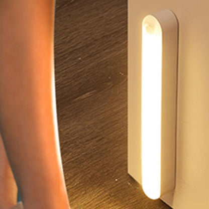 TA-053 26cm Rechargeable Motion Sensor LED Night Light Home Cabinet Magnetic Light Bar
