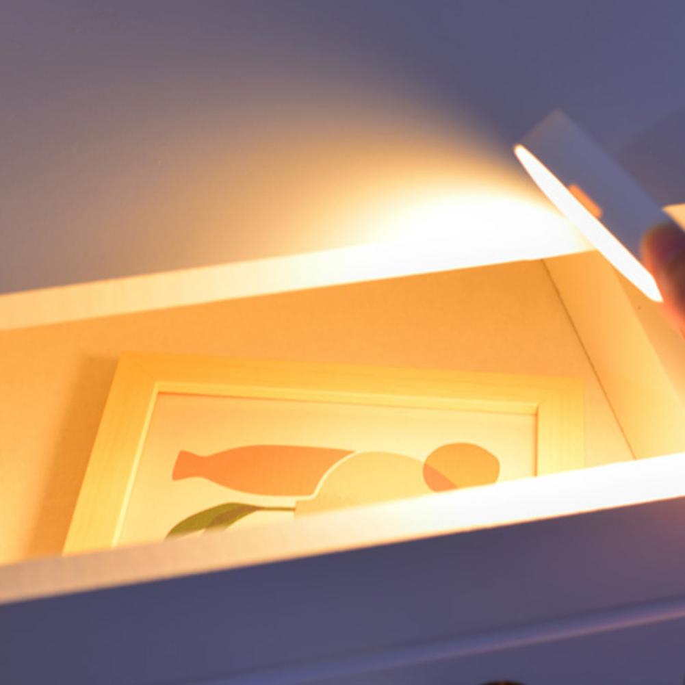 TA-053 14cm Rechargeable Light Bar Home Cabinet Magnetic Human Body Sensor LED Night Light