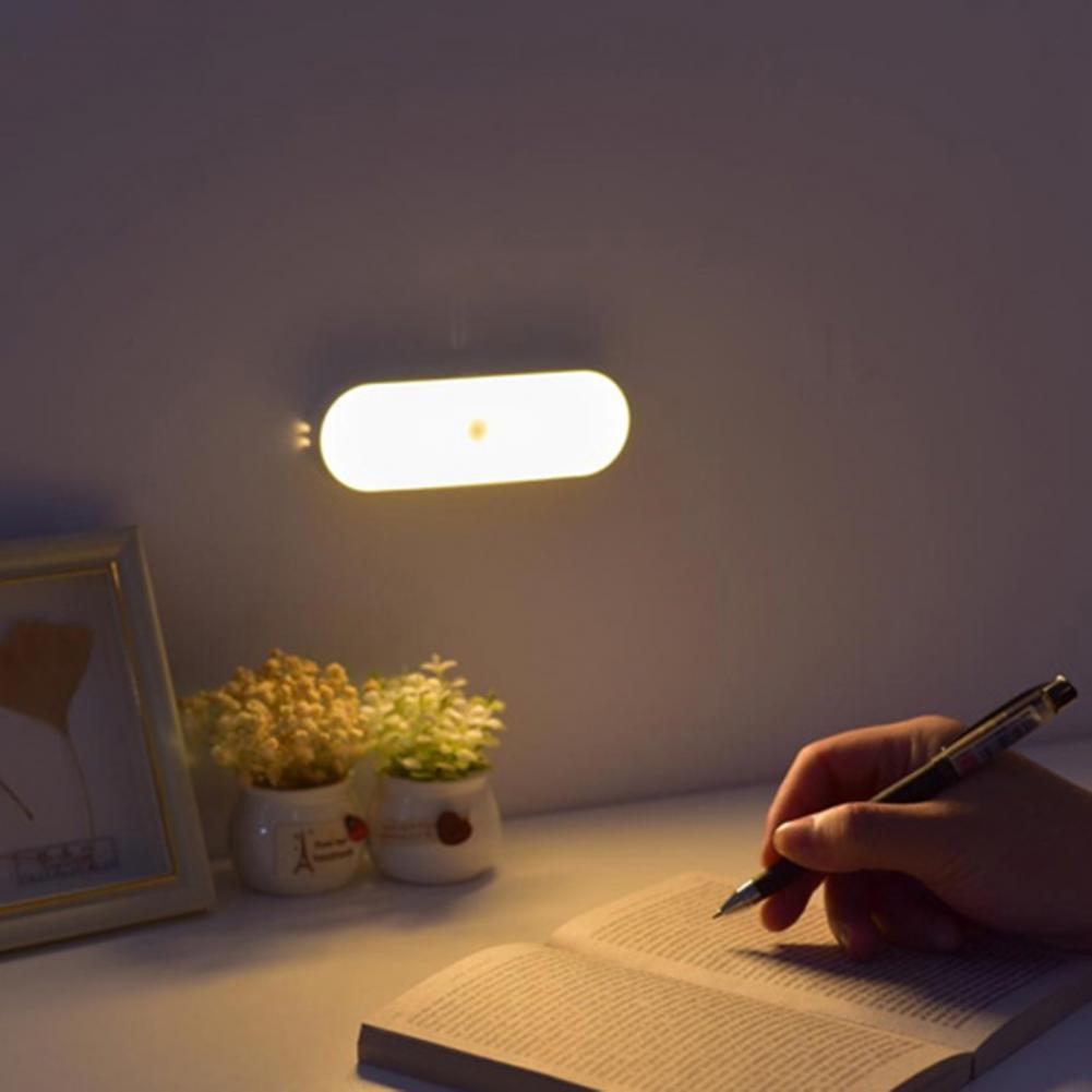 TA-053 14cm Rechargeable Light Bar Home Cabinet Magnetic Human Body Sensor LED Night Light