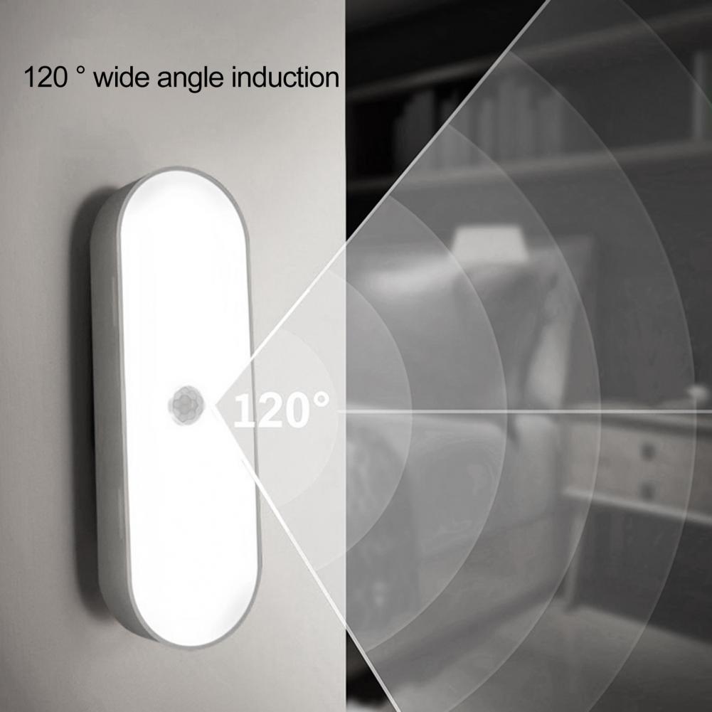 TA-053 14cm Rechargeable Light Bar Home Cabinet Magnetic Human Body Sensor LED Night Light