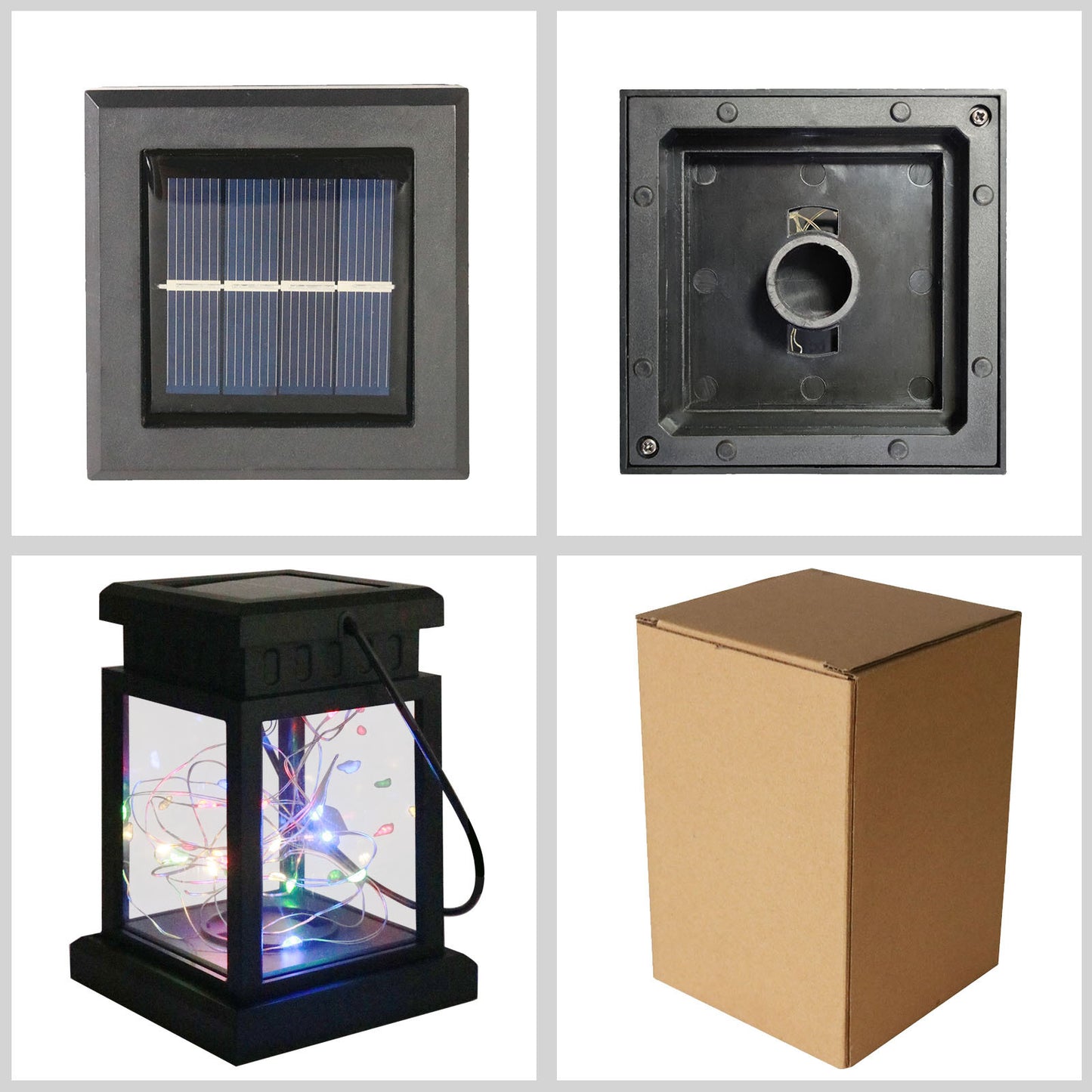 Outdoor LED Landscape Garden Light Decoration Hanging Rainproof Solar Light (String Light - Hook Version)