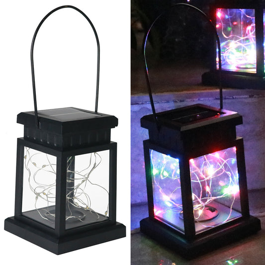 Outdoor LED Landscape Garden Light Decoration Hanging Rainproof Solar Light (String Light - Hook Version)