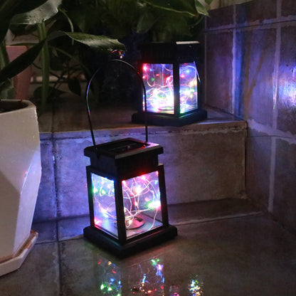 Outdoor LED Landscape Garden Light Decoration Hanging Rainproof Solar Light (String Light - Hook Version)